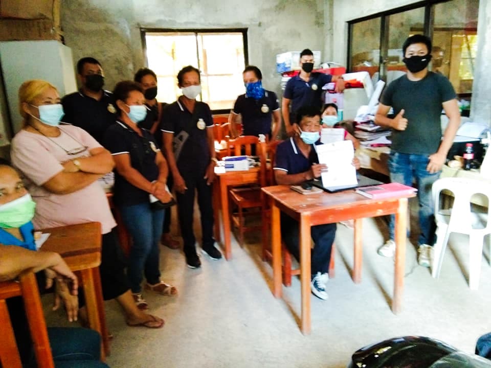 Go-live with the barangay staff
